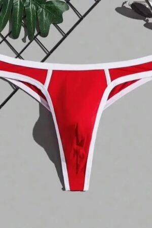 Deluxerie Mäns Stringtrosa Edel