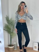 Deluxerie Skinny Leg Byxor MF-Deliana