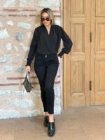 Deluxerie Skinny Leg Byxor MF-Deliana