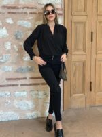 Deluxerie Skinny Leg Byxor MF-Deliana