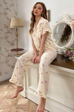 Deluxerie Pyjamas Set Anecia