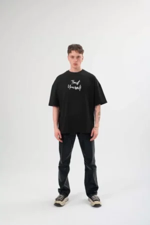 Deluxerie  T-shirt MF-Coal