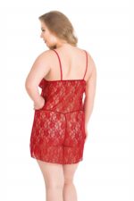Deluxerie Plus Size Babydoll-Set Paulina