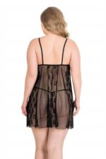 Deluxerie Plus Size Babydoll-Set Petria
